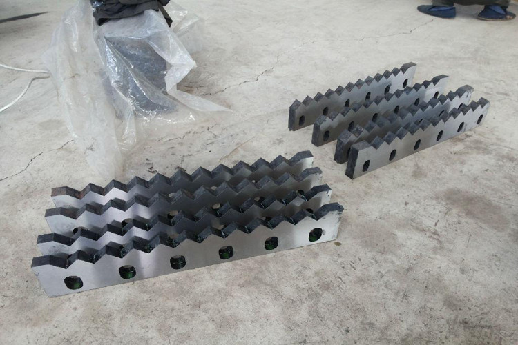 High Quality Single Shaft Shredder Blade Square Blades For Plastic Shredder Machines