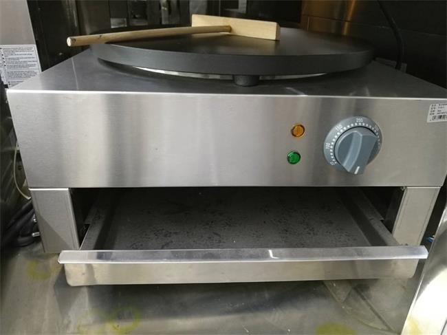 Single Head Electric Crepe Maker Stainless Steel 3KW 220~240V
