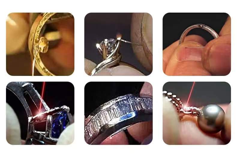 Adjustable Wavelength 2024 200w Gold Silver Jewelry Laser Welding Machine for Dental and Jewelry Spot Welding
