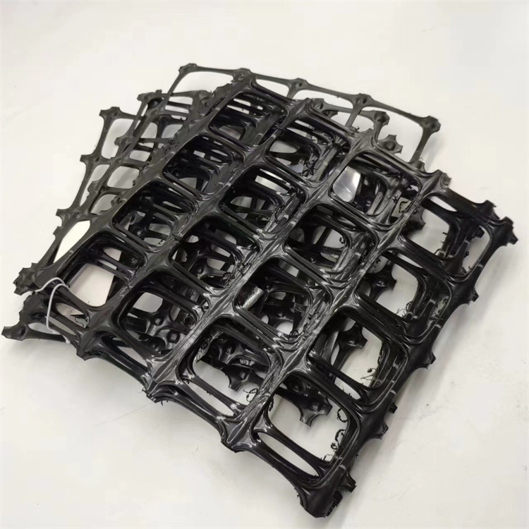 Market Base Reinforcement Resilient PP Biaxial Geogrid Mesh for High Tensile Strength