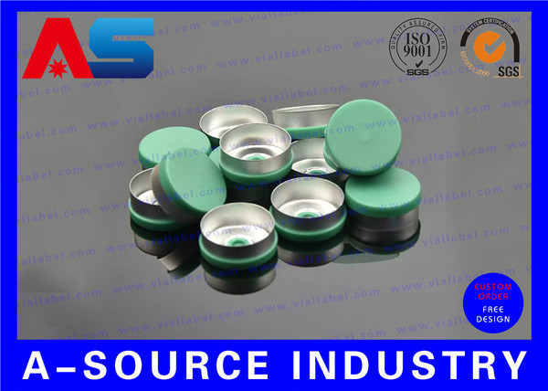 Color Reb White Blue Flip Off Cap Bottle Screw Caps Engraved With Custom Logo Heat Resistant