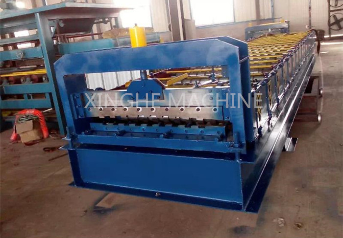 380V 3kw Roll Shutter Door Forming Machine , Sheet Metal Forming Equipment