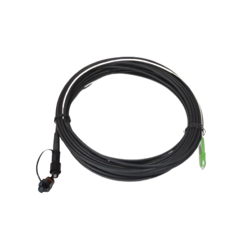 FTTH LSZH Jacket Material Mini SC APC Fiber Optic Pre-Connector Patch Cord for Singlemode