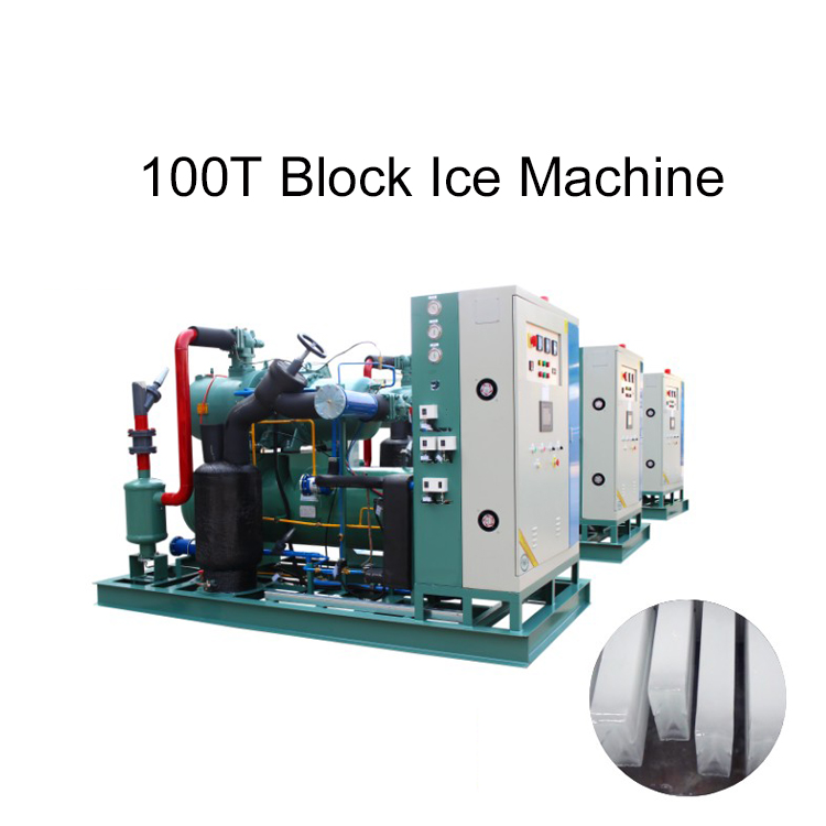 8300kg 111.4kw Tube Ice Machine Large Capacity 380V/3P/50Hz