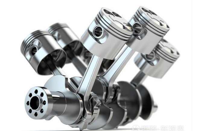 Black Engine Connecting Rod Mitsubish 6D34 Con Rod Connecting Rod With Piston