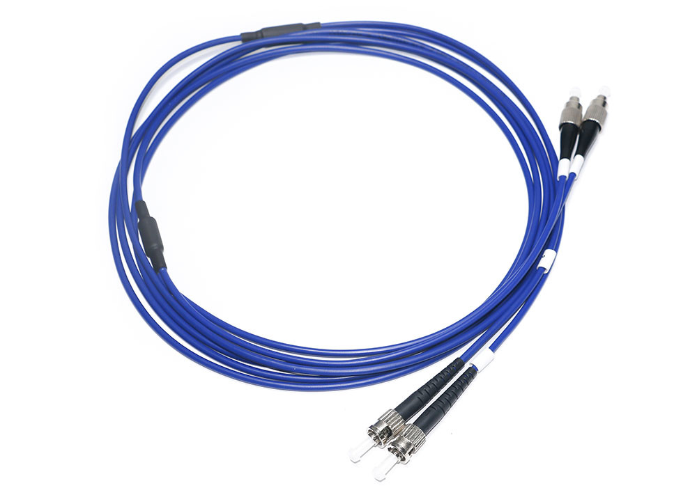 Factory Outlet ST 2/2 Single-Mode-Core Fiber Optic Patch Cord for WLAN LAN minitor computer conmunication