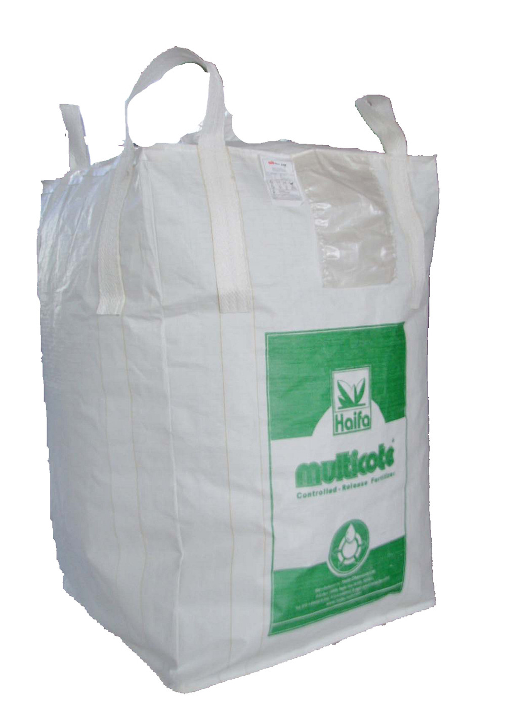 Industrial Solid PP Container Ton Bag / FIBC Jumbo Bags 37" x 37" x 47" or Customized