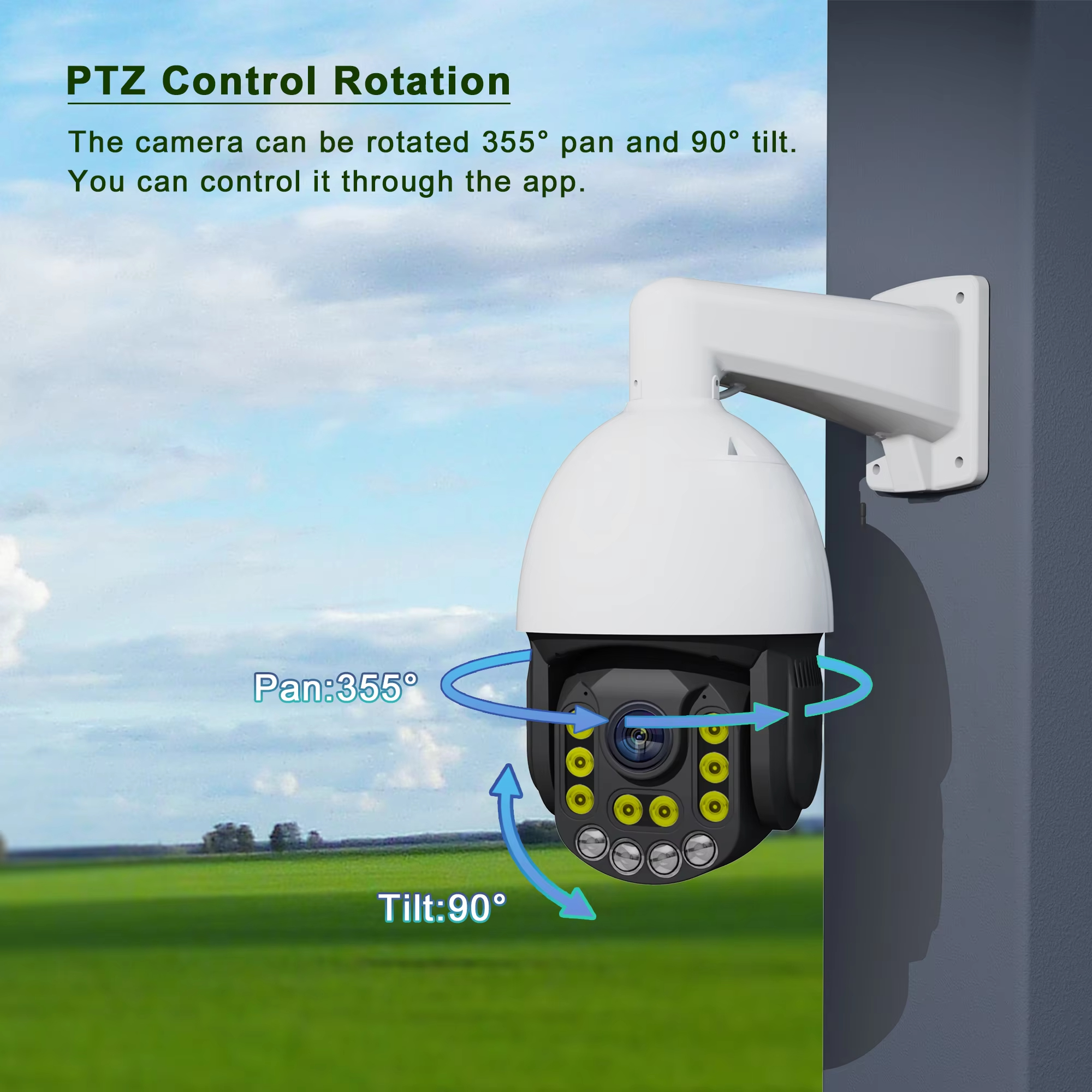 Poe Nvr Two Way Audio Auto 3mp Ptz Ip network Camera 18X Optical Zoom Ip Ptz 30x Zoom Camera