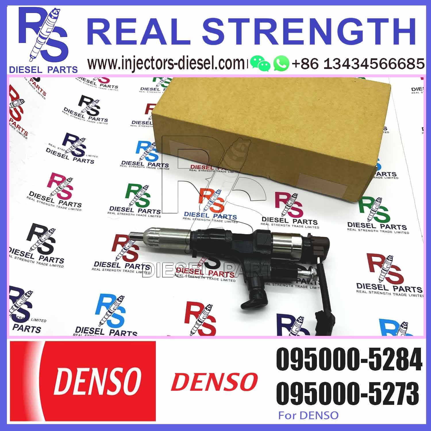 Original Fuel Injector 095000-5280 095000-5283 095000-5284 For Truck J08E 23910-1360 23670-E0291 23670-E0290