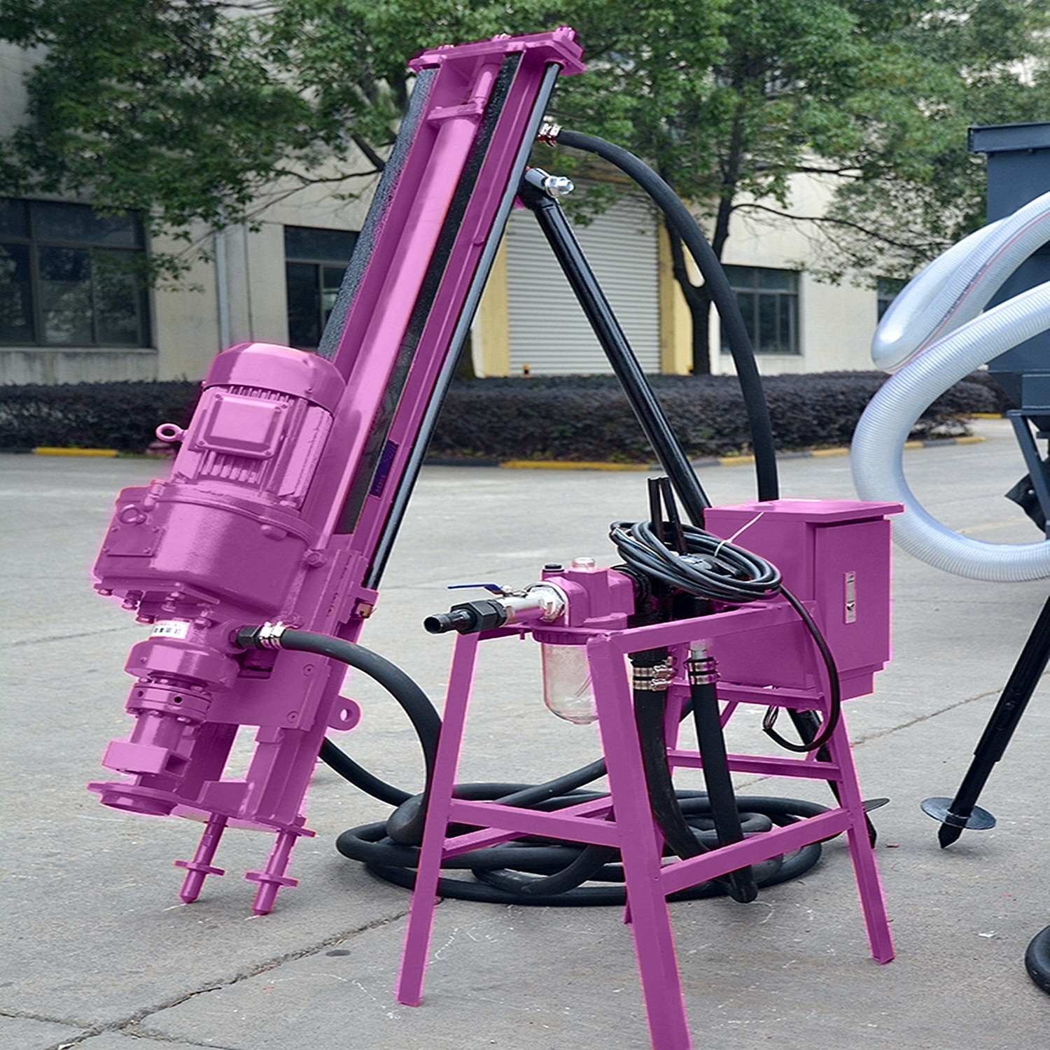 Hydraulic Drilling Rig Equipment Horizontal Directional Borehole Rock Drilling Rig