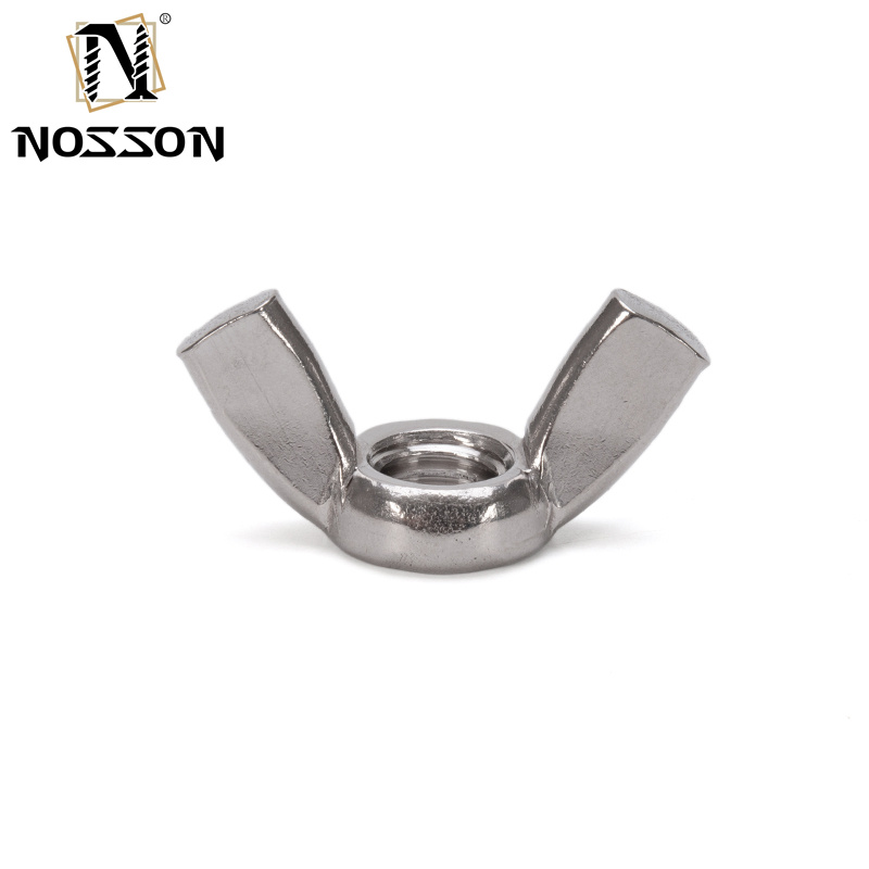 Stainless Steel 304/316 Wing Butterfly Nuts with Galvanized Finish JIS Standard Metric Measurement System Durable