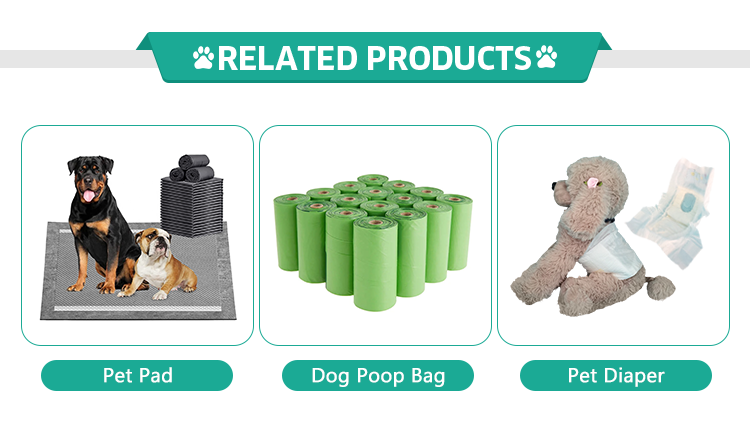 Customized Portable Durable Blue Waterproof Scented Pet Cat Waste Garbage Poop Bags
