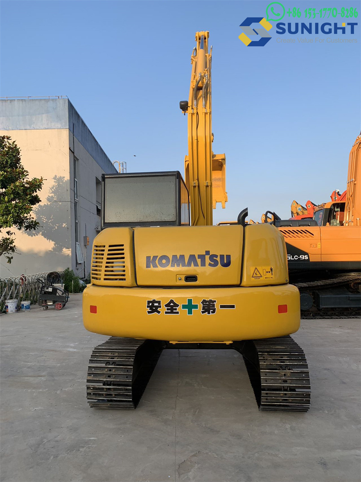 Used Excavator KOMATSU PC70 Excellent Condition Good Performance 7 Ton Second Hand Digger