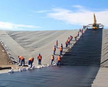 Anti-Seepage Waterproof Geomembrane Dam Pond Liner HDPE LLDPE LDPE 0.5-2mm Geomembrane Price