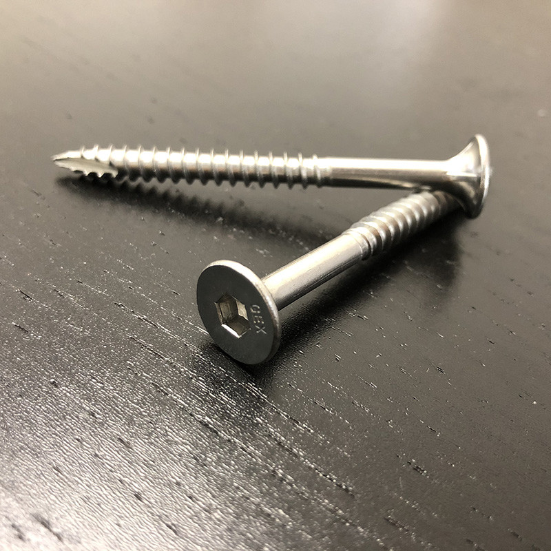 75mm T17 Heavy Duty Wood Screws 14G Timber Construction Screws Bugle Batten Head