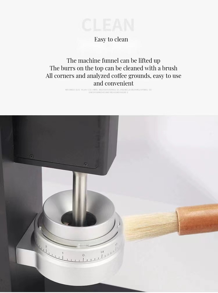 Metal Home Coffee Grinder Foam Milk Function for Ground Beans