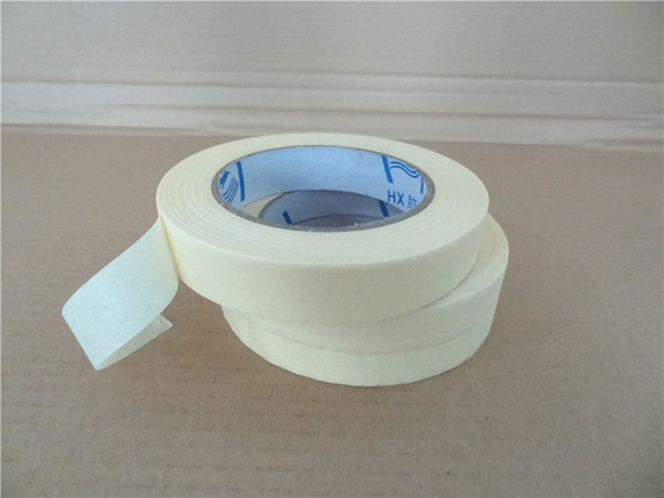 Easy Peel Colored Masking Tape , Rubber Base Colored Packing Tape Heat Resistant