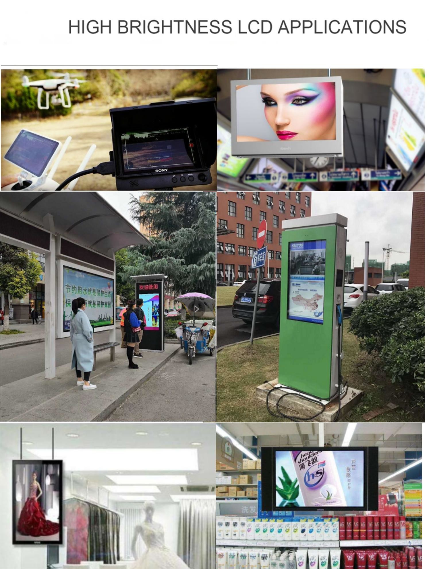 1280*800 16.7M TFT LCD Displays EDP Interface 10.1inch LCD Screen