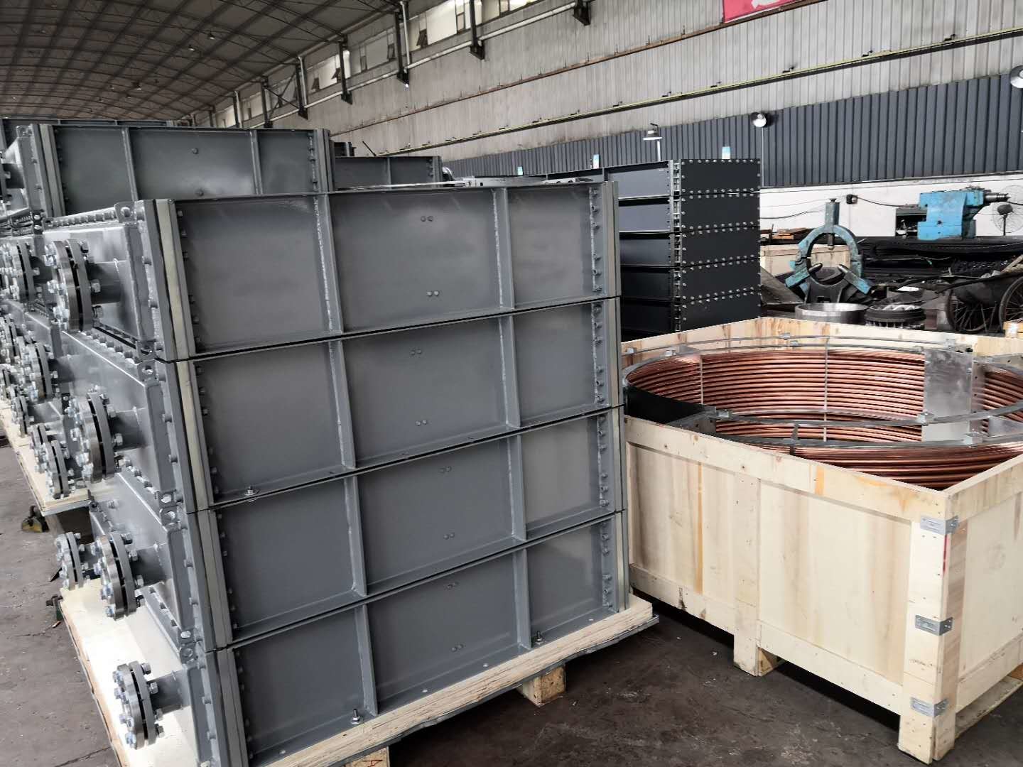 Simple Structure DSSD Hydraulic Air Cooler For Hydropower Plants