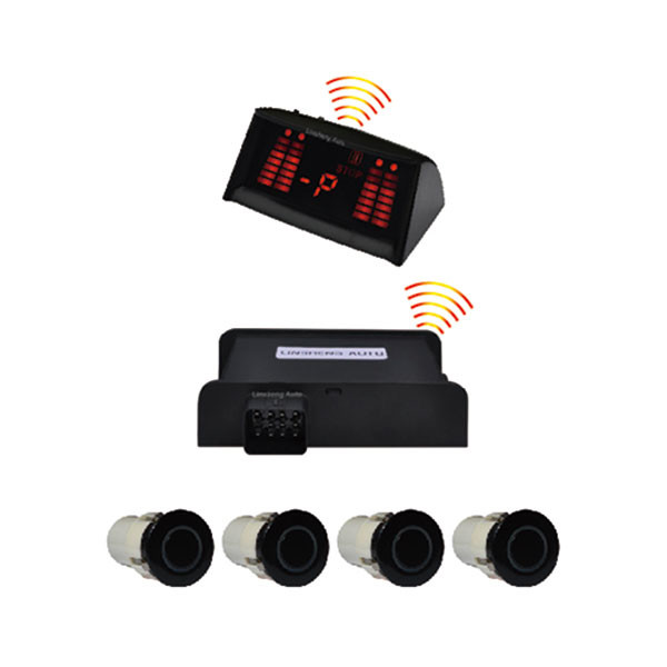 4 Sensors and LED Display Wireless Trucks Parking Radar
