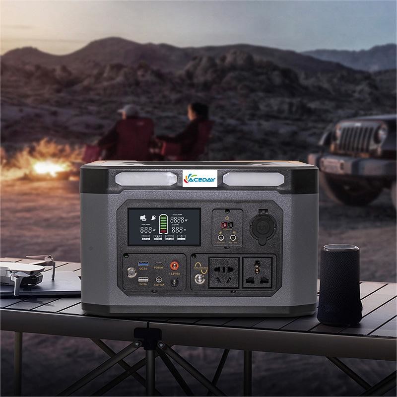2000W LiFePO4 Battery Lithium Portable Power Station Sand Proof AH2000