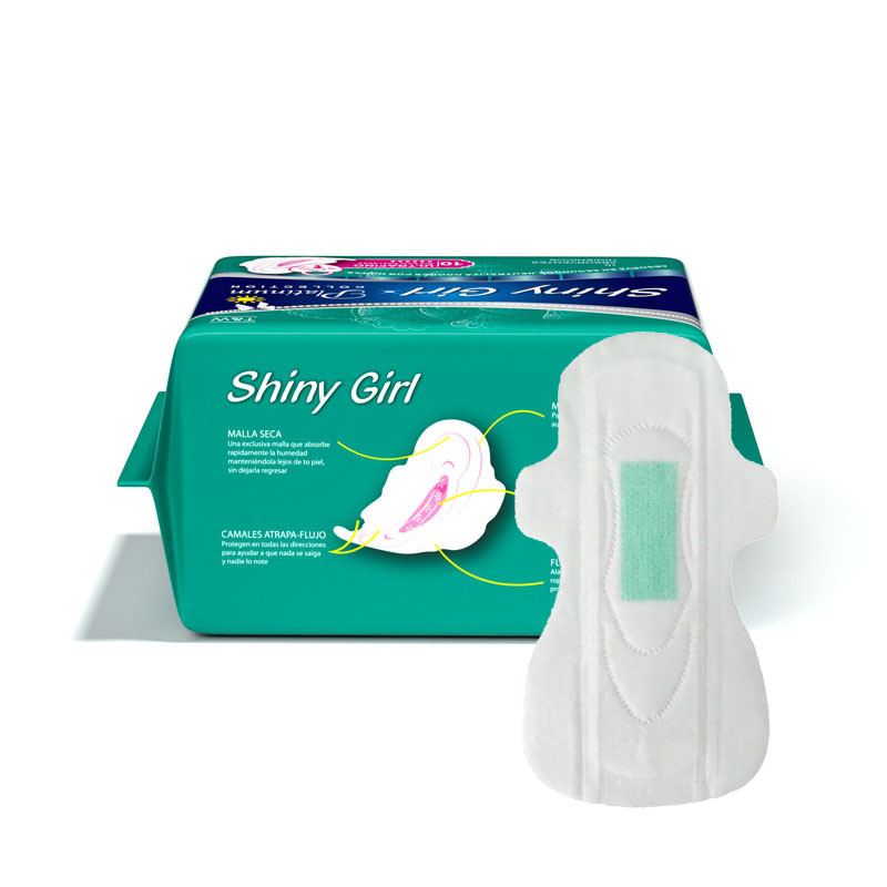 Feminine Super Absorbent Maxi Pads Winged Breathable Sanitary Napkin Hygiene