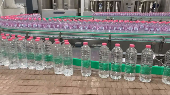 7.6KW PLC Rotary Plastic Bottle Filling Machine 380V 3 Phase SUS316L 1