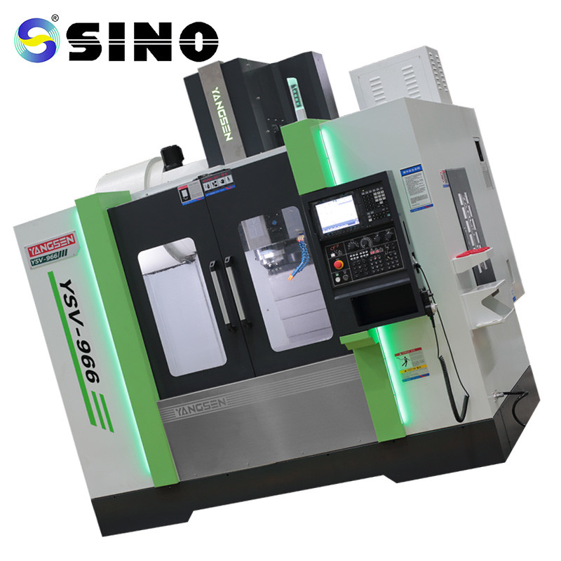 Metal YSV 966 CNC Vertical Machining Center Column Double Layer Arm Structure