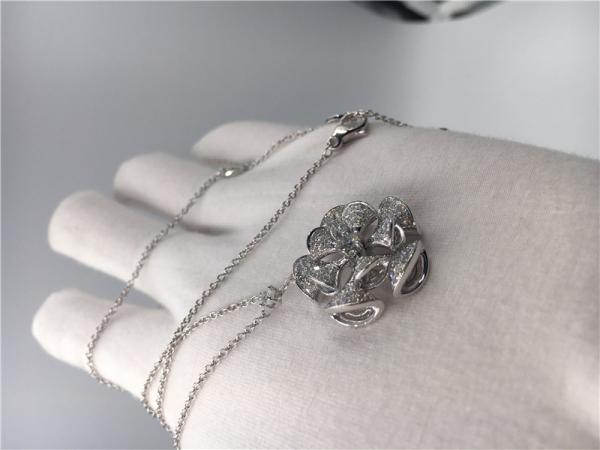 Divas' Dream Necklace Luxury Jewelry Jewelry 18K White Gold With Diamonds No
