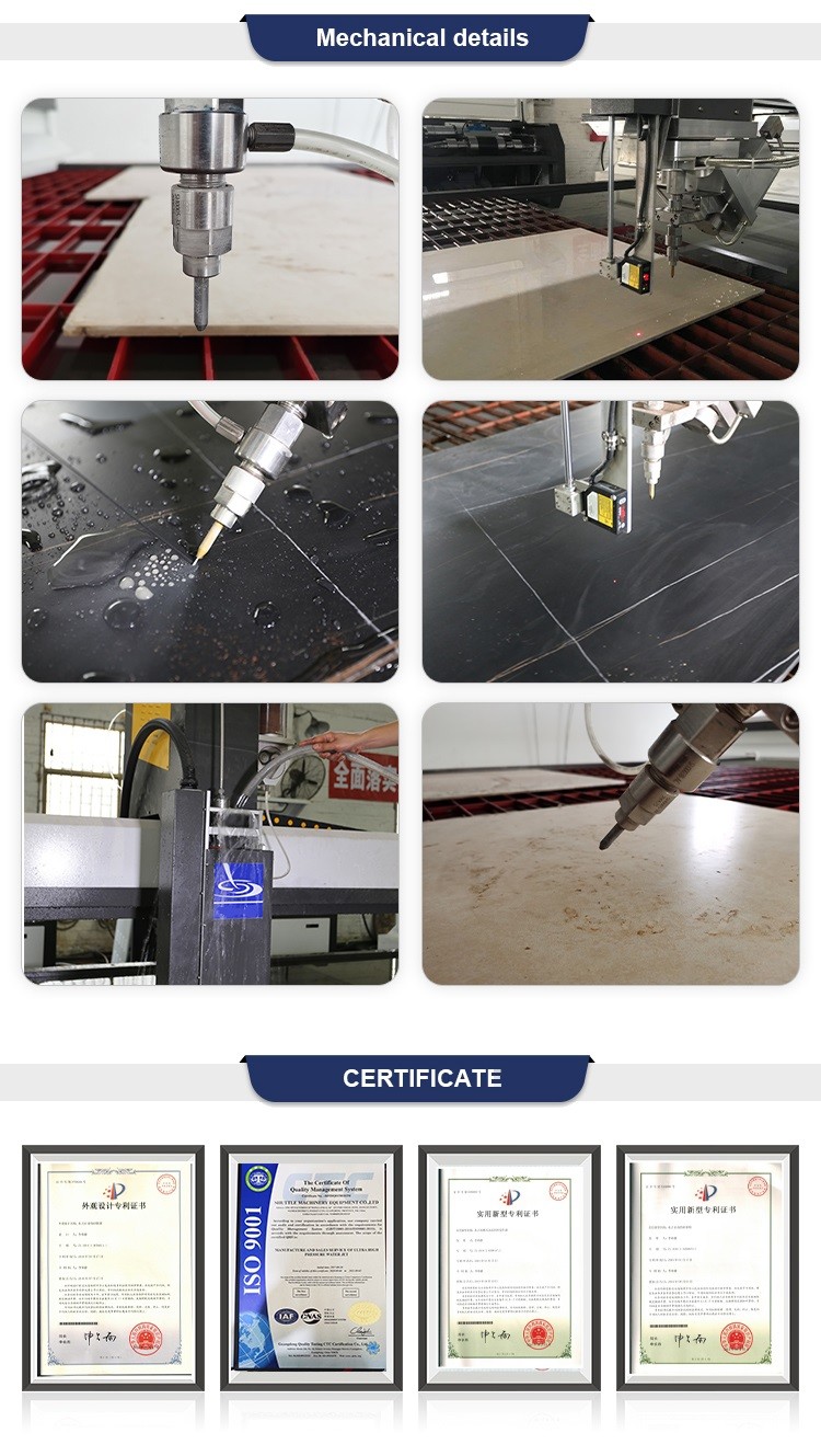 Marble Water Jet Cutting Machine