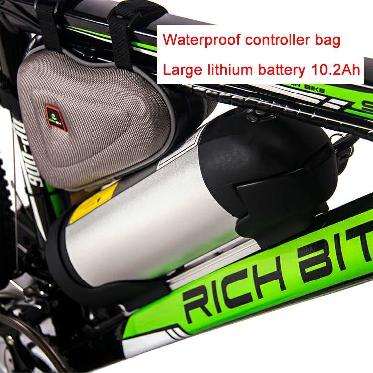 26 Inch Mountain Electric Bike Cycle Tire Rear Drive 36v 350w 10Ah