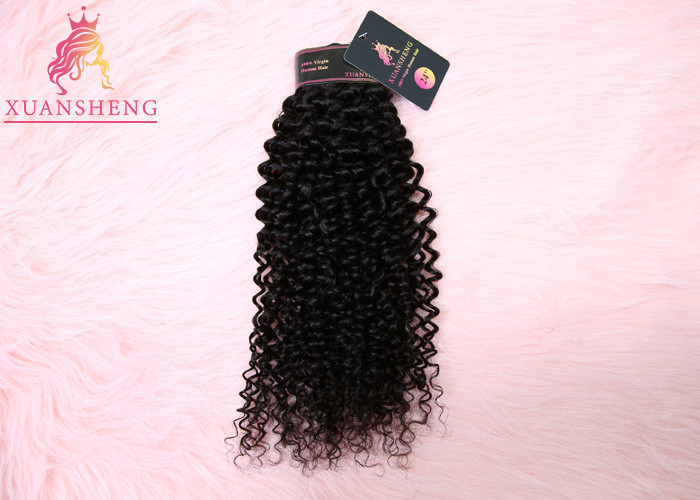 Unprocessed Real Virgin Indian Hair Deep Curly Extensions Full Bottom