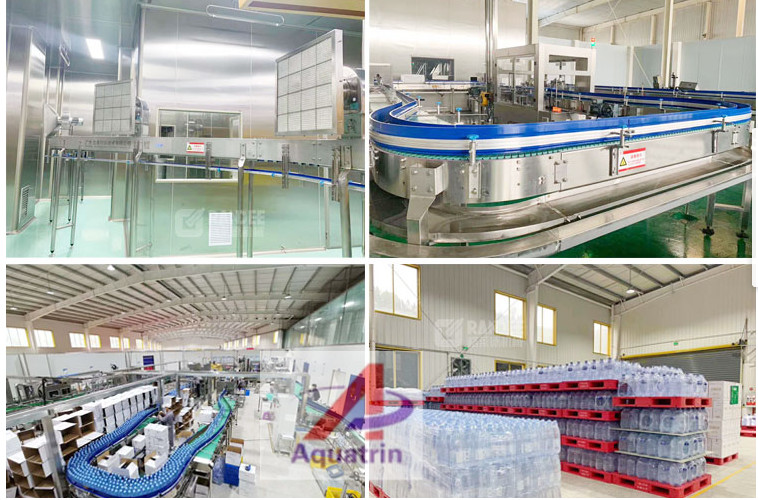 Automatic Rotary Pet Bottled Water Filling Machine 12000BPH 2000ml
