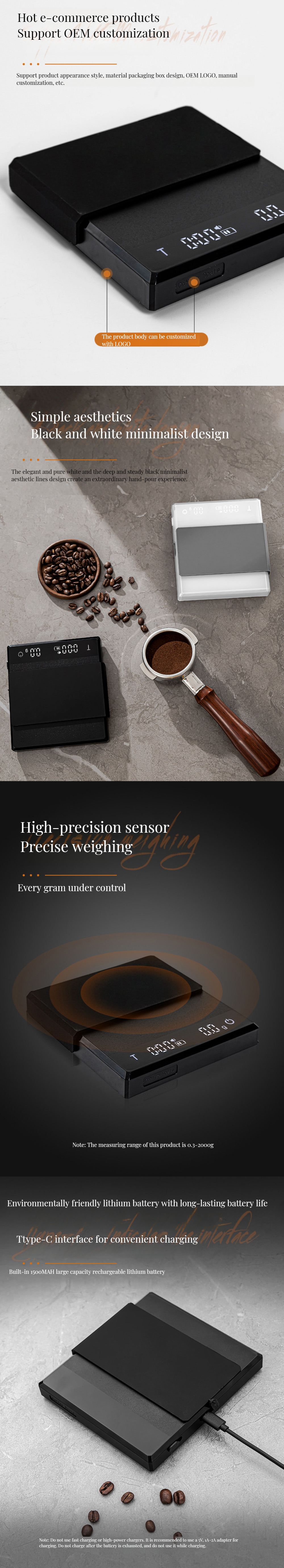 Timer and LCD Display 3kg 5kg Food Weight Scale Perfect for Commercial Buyers' Needs