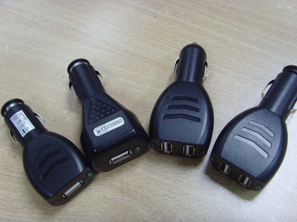 5V1A Single Port Mobile Phone USB Car Charger , USB Vehicle Charger E Mark Certified