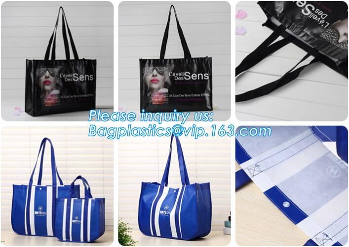 China pp woven bag supplier printed pp laminated non woven bag heat seal non woven bag, Top quality fashion recyclable c