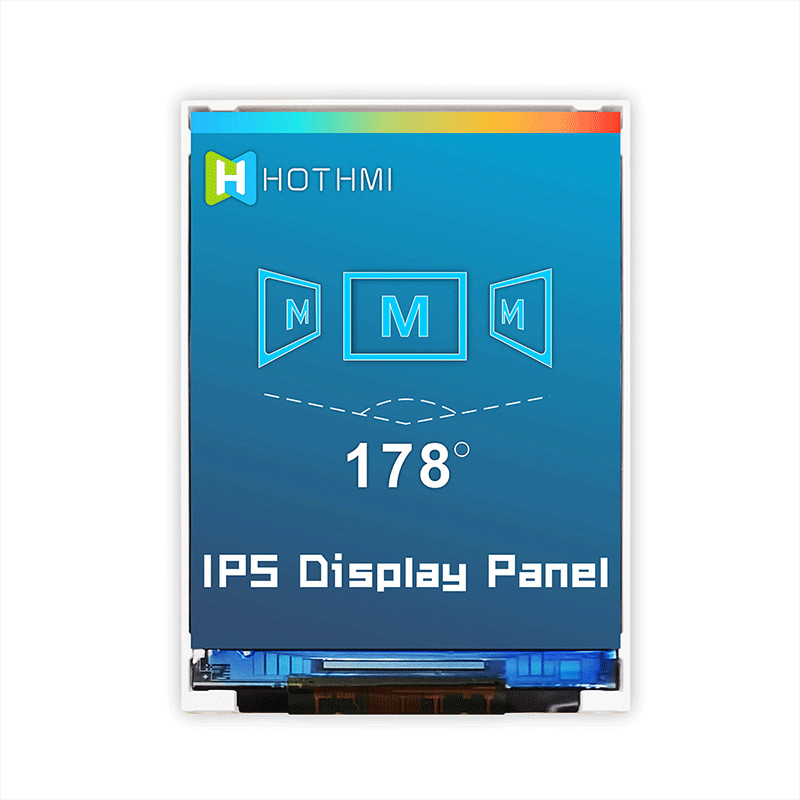 Handheld MCU TFT LCD Display 2.4 Inch 240x320 Sunlight Readable TFT-H02401QVIST8N40
