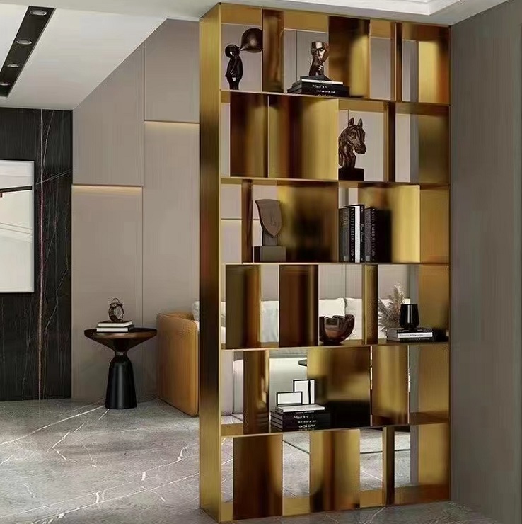Multi-Functional Stainless Steel Room Divider Partition Wall Decoration Background Panel