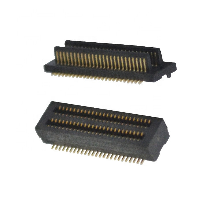 0.8mm Pitch Board To Board Pin Connector / PA9T Printed Circuit Board Connector