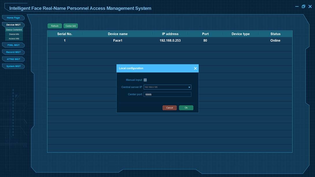 B2002FR Attendance Tracking Software
