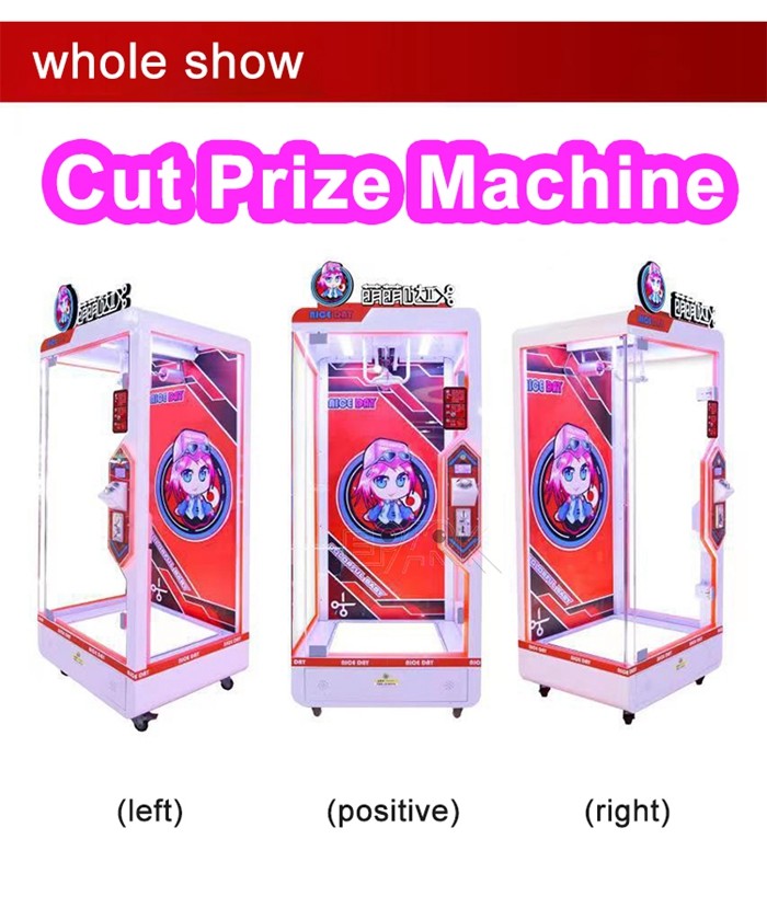Arcade Claw Machine Cut Prize Machine Indoor Coin Operated Gift Game Machine