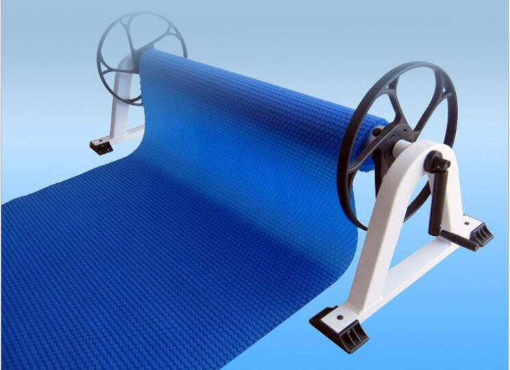 500um Blue Swimming Pool Solar Cover Heating Blanket For Above Ground Private Solar Pool Cover
