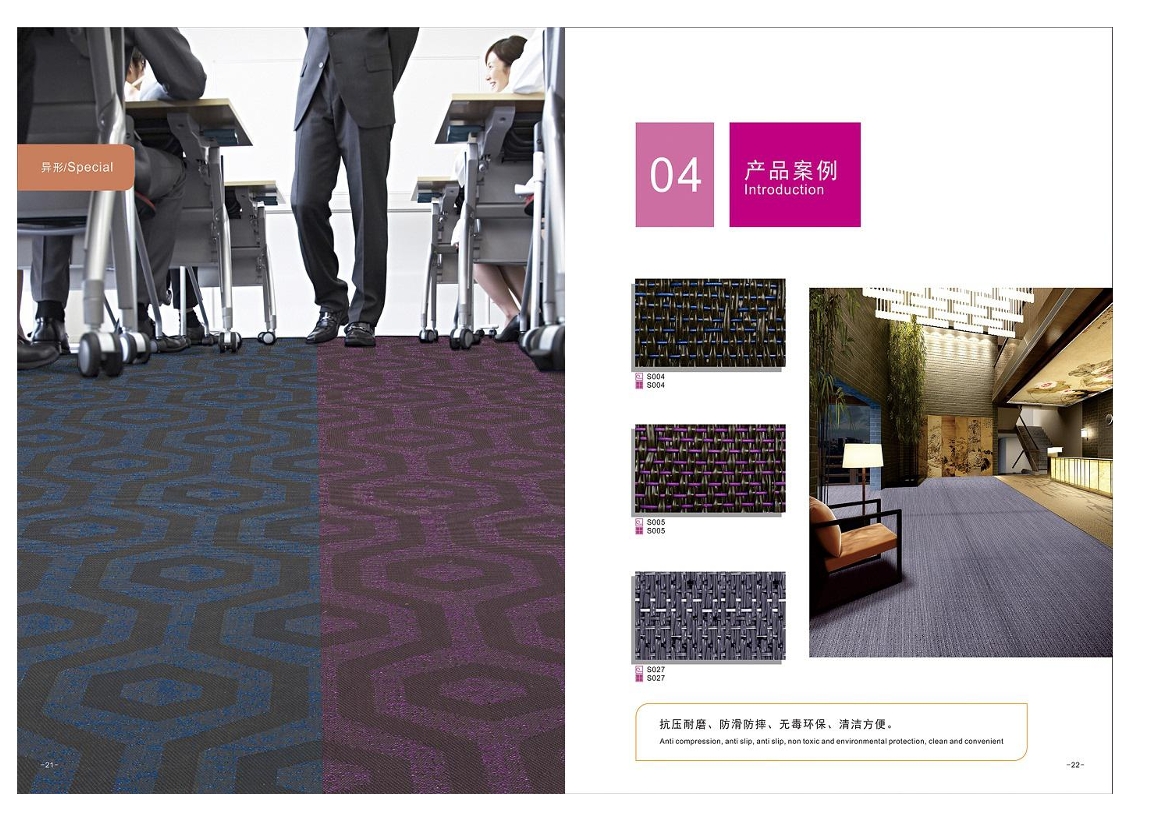 Coated Polyester Stripe Woven Vinyl Outdoor Rugs Pressure Resistant Width 2.0m