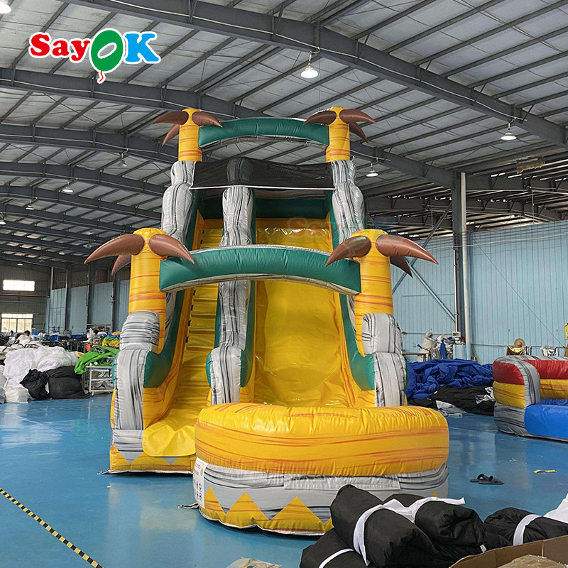 Inflatable Jumping Bouncer Commercial Inflatable Water Slide Pool For Kid Big Bounce House Jumper Castle