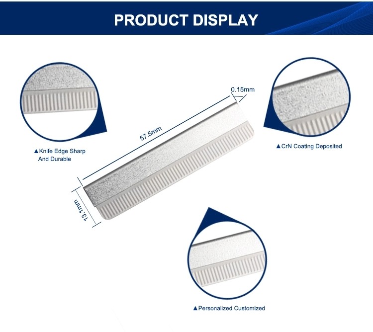Safety Hotel Hair Shaving Blade Smooth Sharp Hairdressing Razor Blades