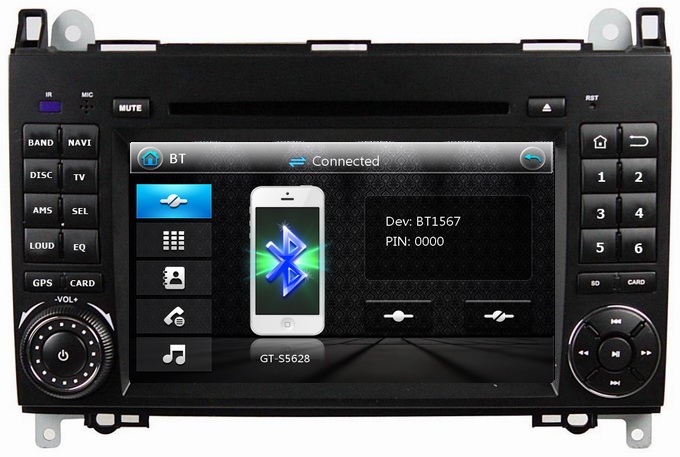 Ouchuangbo Car GPS DVD Radio for Mercedes Benz A-W169 2005-2011 USB iPod Multimedia System OCB-7002A