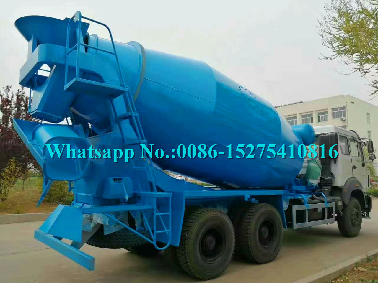 2638 380hp Beiben Mercedes Benz Brand New 6x6 8cbm Concrete Transit Mixer Truck for DR CONGO
