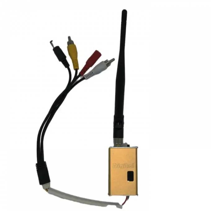 1.2 Ghz 5W Mini Fpv Video Transmitter 4 CHs Analog Wireless AV Link 100g 0