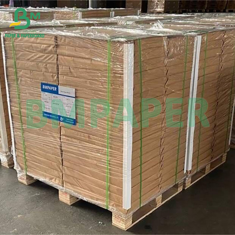 1. Sheet Packing: Plastic film wrapped on strong wood pallets with four angles protector. 2. Ream Packing: 100 / 150 / 200 / 250 / 500 sheets per ream wrapped with PE Coated Kraft Paper and film on strong woon pallets with four angles protector. 3. Roll Packing: Kraft paper / Film wrapped outside on strong wood pallets or without pallets.