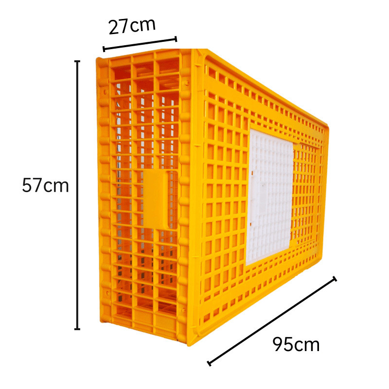 Poultry Carrier Crate Chicken Transport Cage Bird Chicken Carrier Travel Crate Basket Box